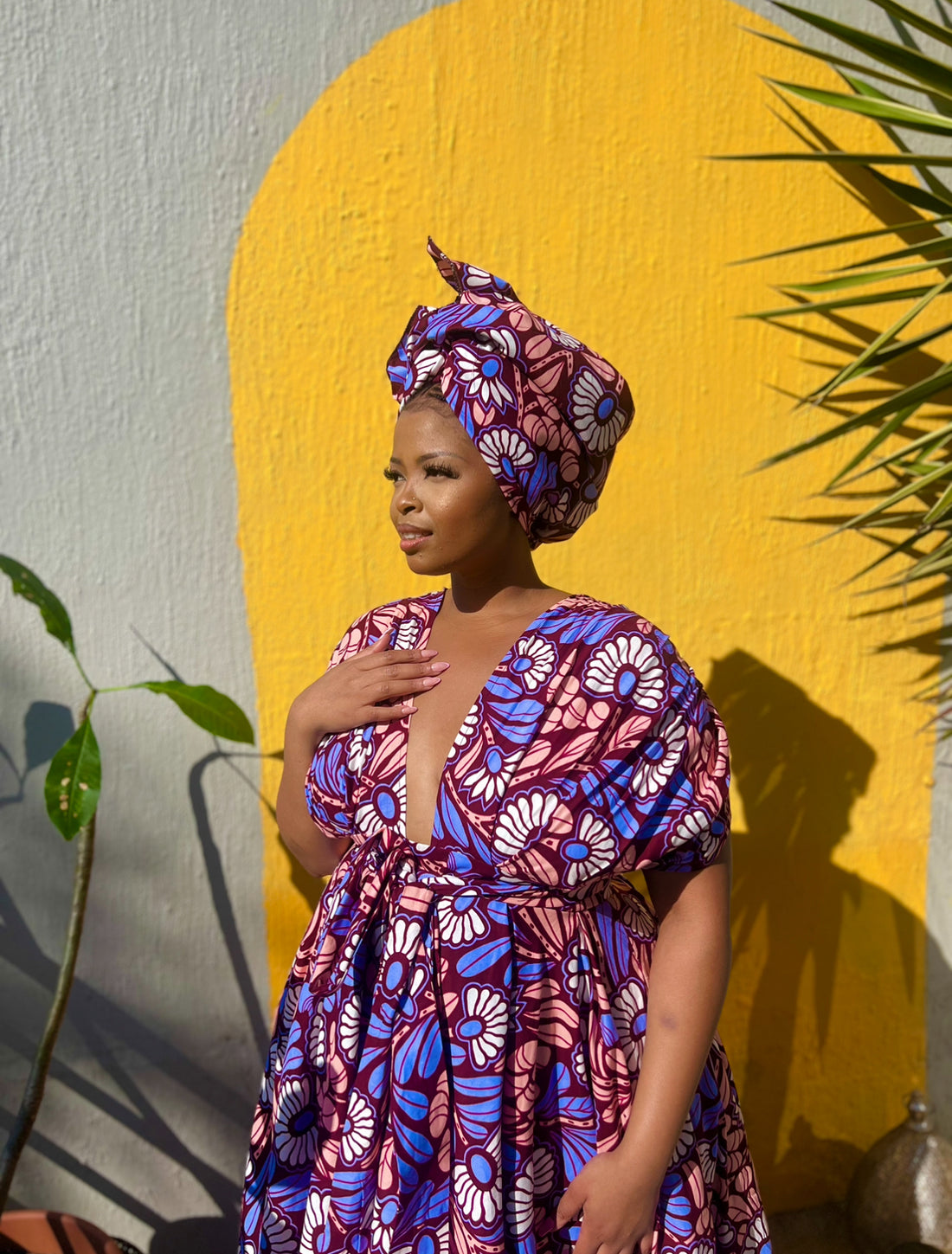 Hybrid African Infinity dress