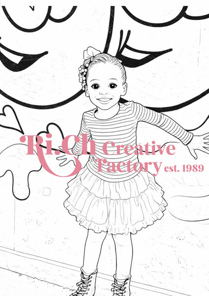 🌈 My Life, In Colour (kids colouring book) 14 working days