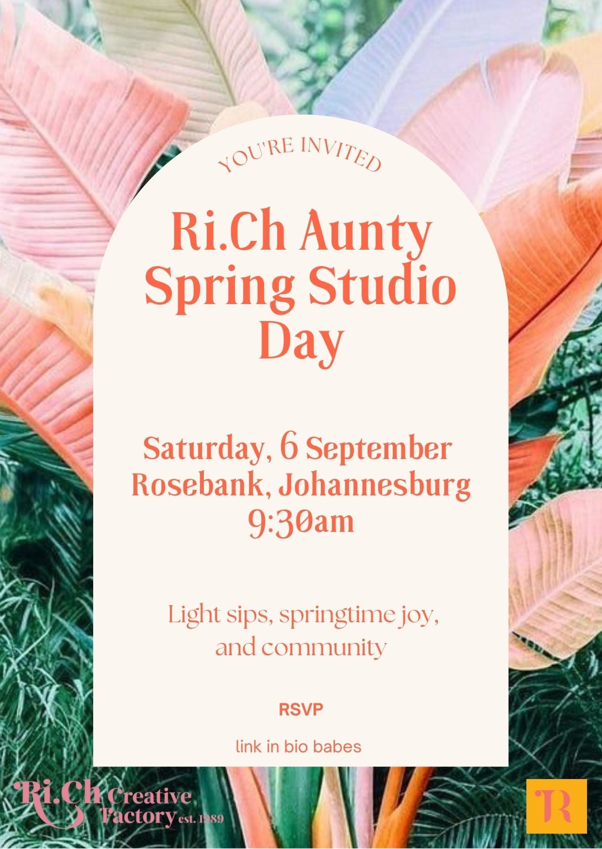 Ri.Ch Aunty Photo Shoot (by RSVP only)