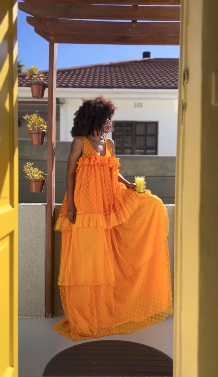 Tangerine Dress