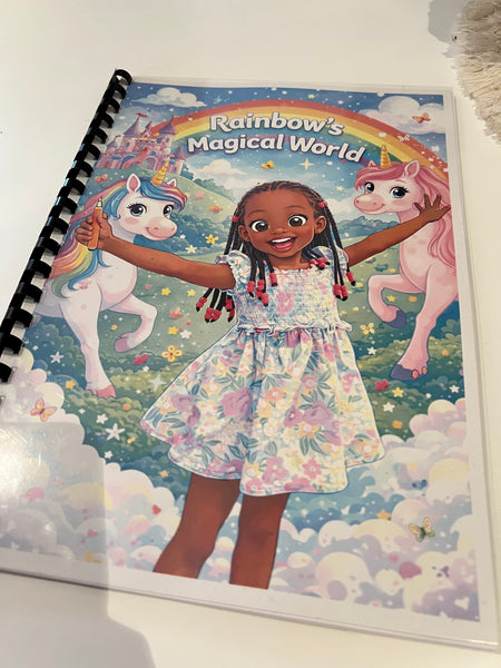 🌈 My Life, In Colour (kids colouring book) 14 working days