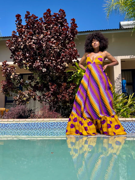The Pemba Dress – Birds in Bloom Edition