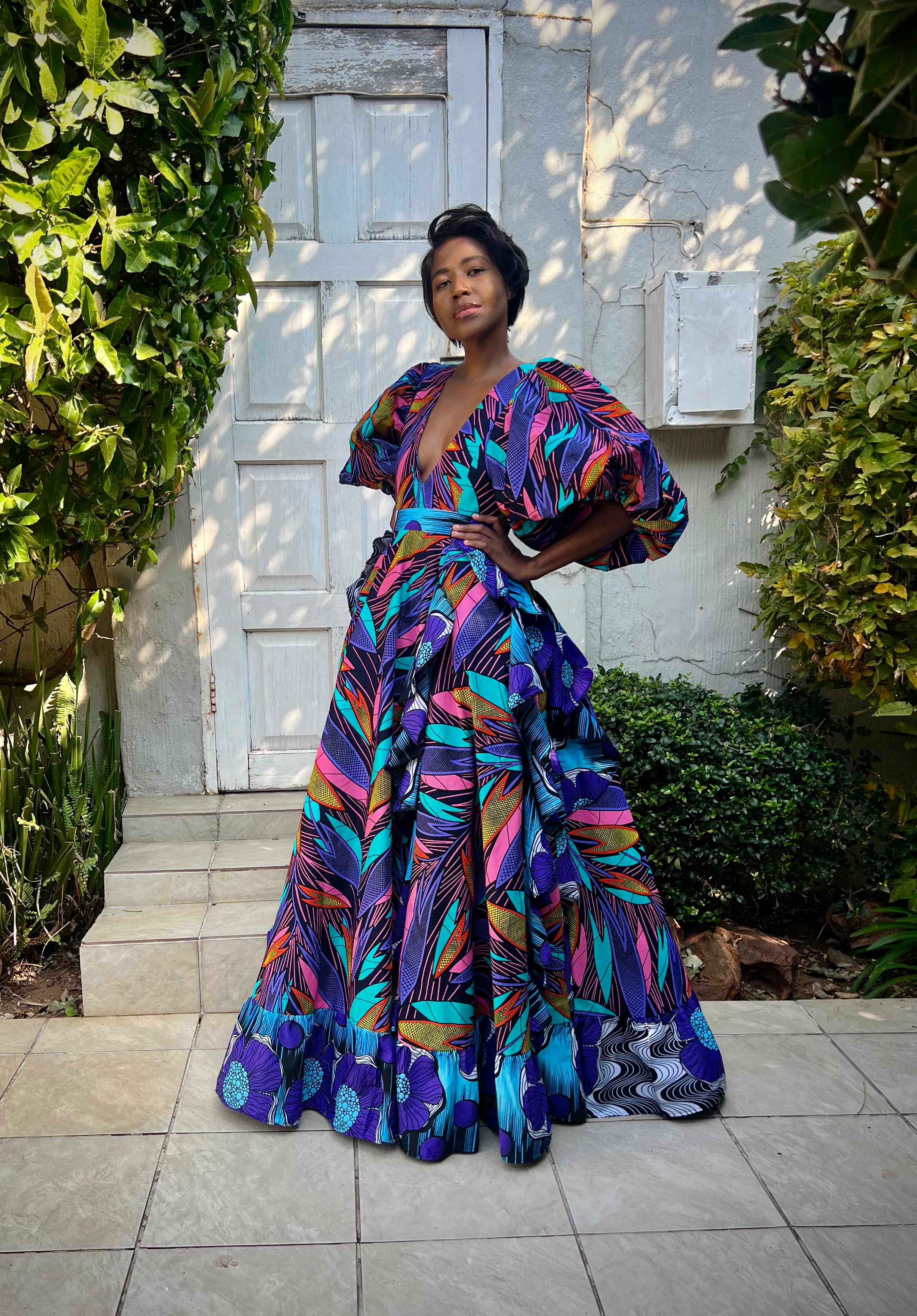 Ife Dress (14 Working Days) (Frill differs with each dress.)