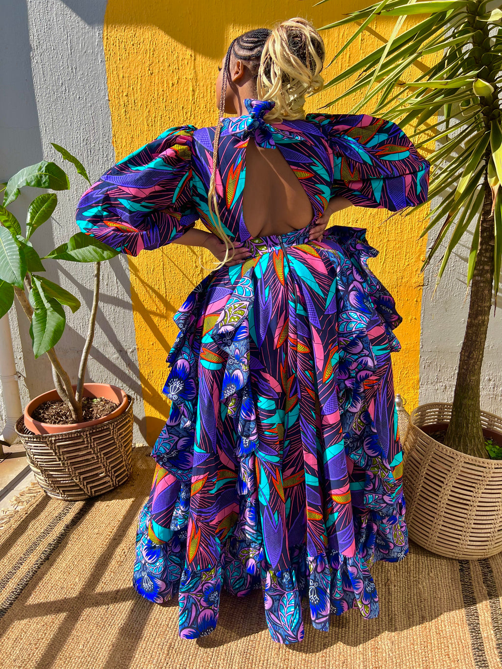 Ife Dress (14 Working Days) (Frill differs with each dress.)