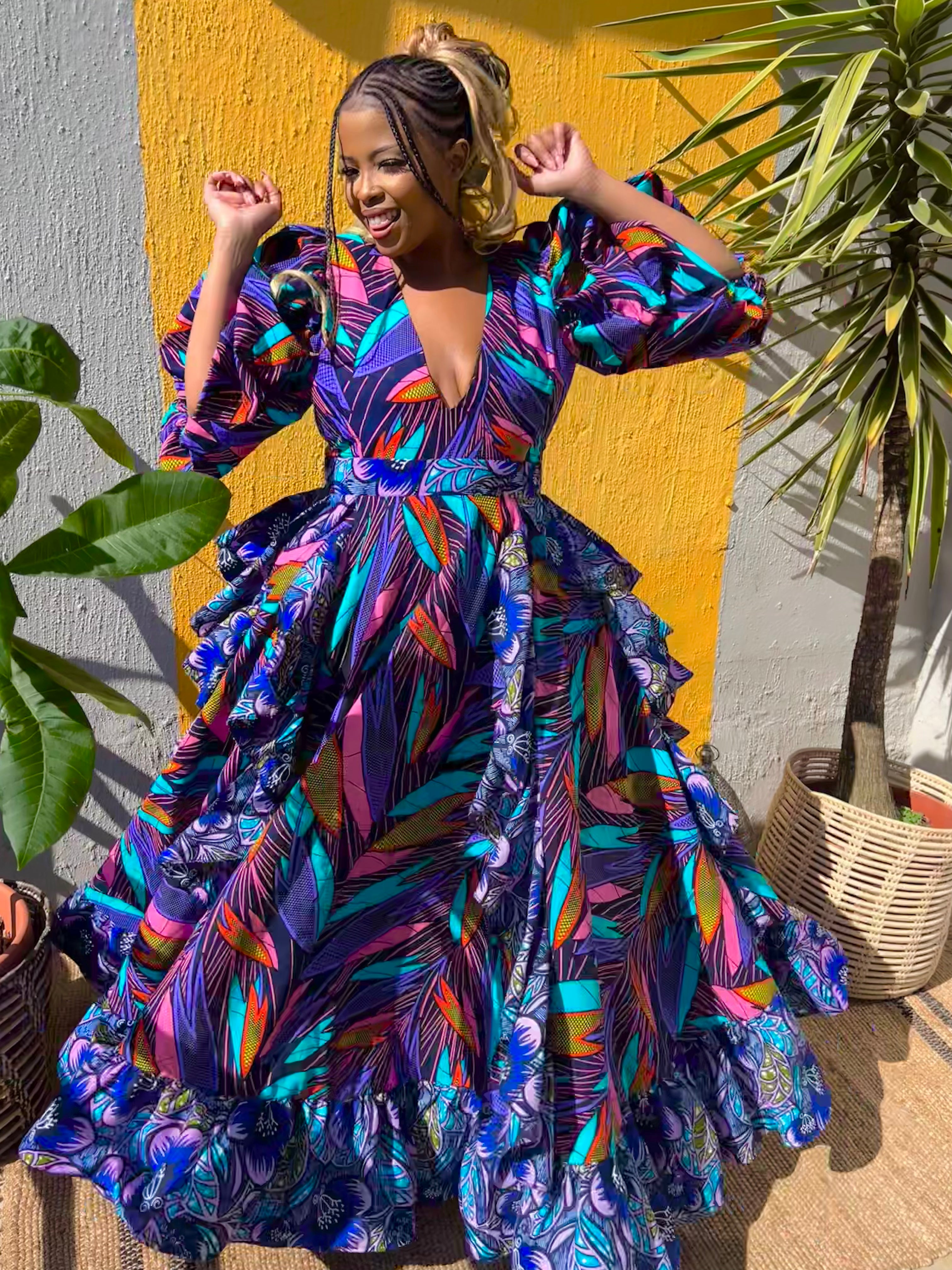 Ife Dress (14 Working Days) (Frill differs with each dress.)