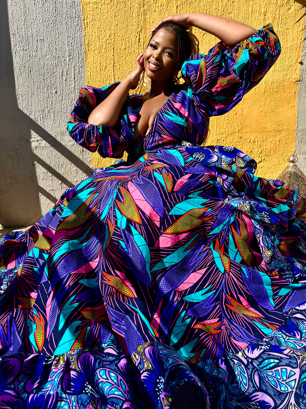 Ife Dress (14 Working Days) (Frill differs with each dress.)