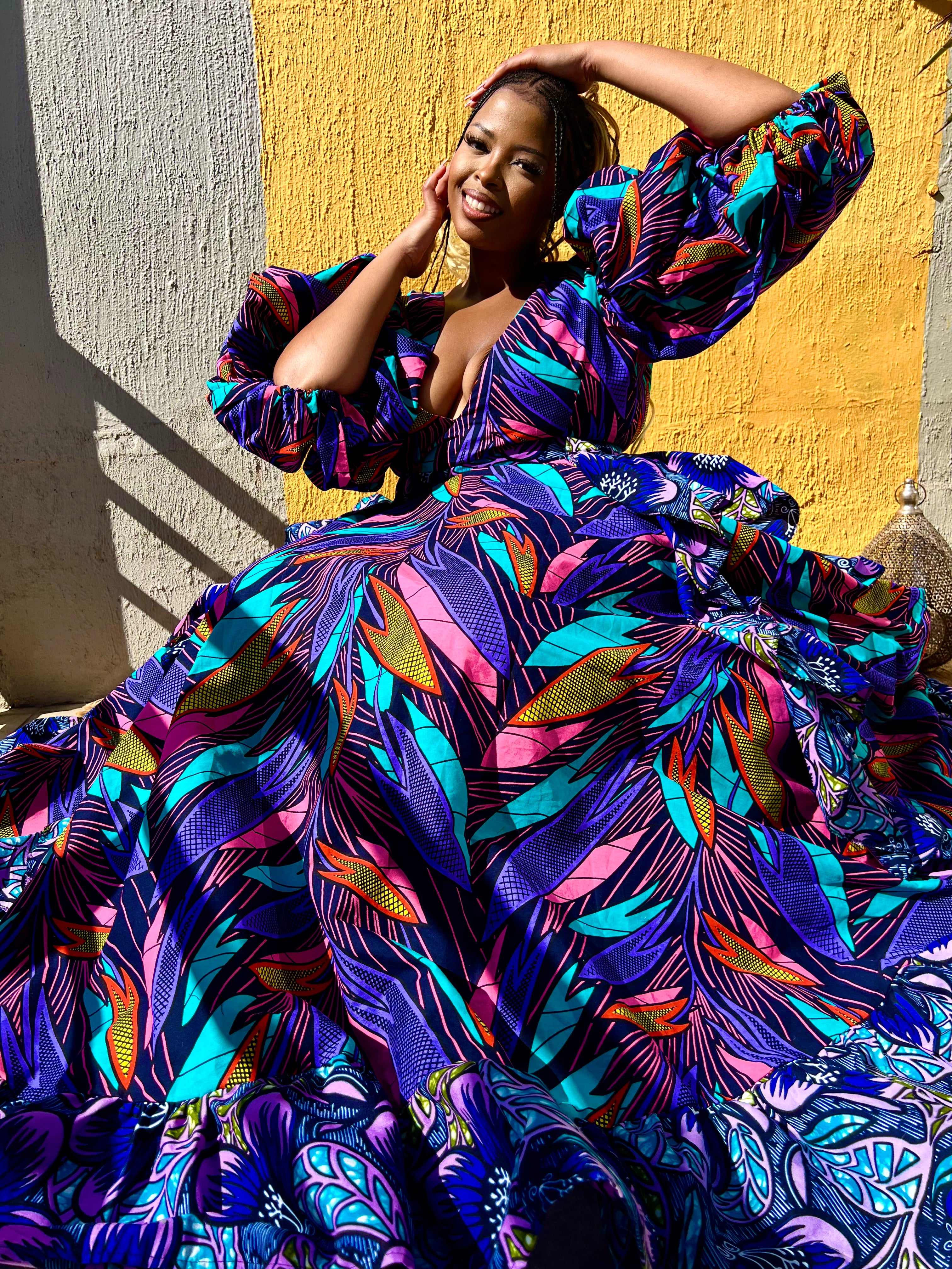 Ife Dress (14 Working Days) (Frill differs with each dress.)