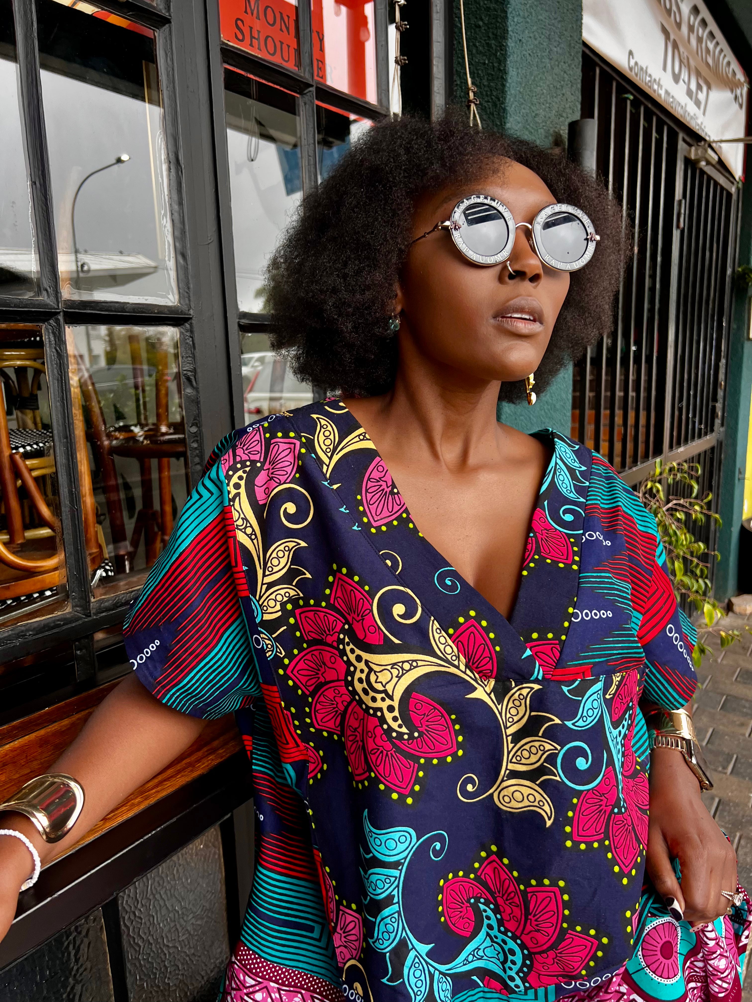 ladies clothing dresses Adaobi African print Mikado Boubou dress Elegant statement styles designed for comfort and standout special occasions. Boubou Clothing Dress MODChic
