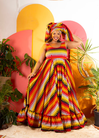Pretty Makoti Maxi Dress (14 Working Days)