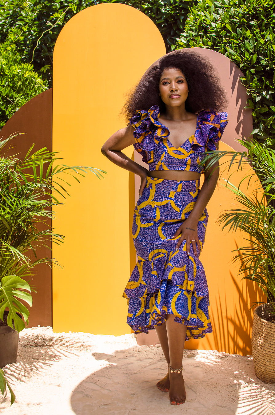 Ms Lala Frill Skirt (Allow 2 weeks for Delivery / Collection)